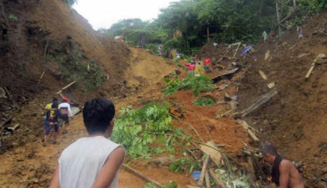 مقتل 25 شخصا في انهيار أرضي جنوب الفلبين
