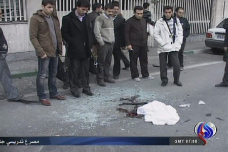 انفجار در میدانی در شمال تهران