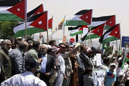 تظاهرات اردنی ها ضد فساد