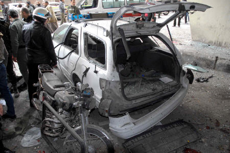 انفجار خودرو بمبگذاری شده در سوریه