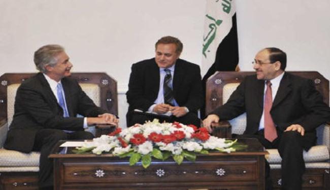 بيرنز يبحث في بغداد الازمة السياسية في العراق