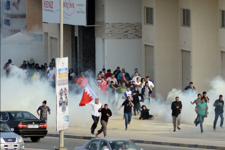 سرکوب معترضان در بحرین