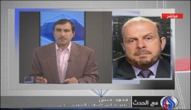 نائب سوري يحذر المجتمع الدولي من الحرب