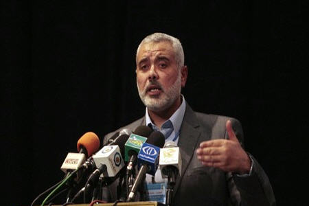 واکنش هنیه به بازداشت رییس مجلس فلسطین