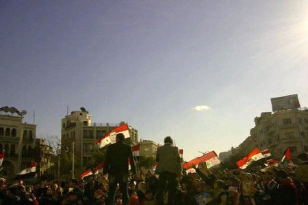 تظاهرات مردم سوریه ضد دخالتهای خارجی