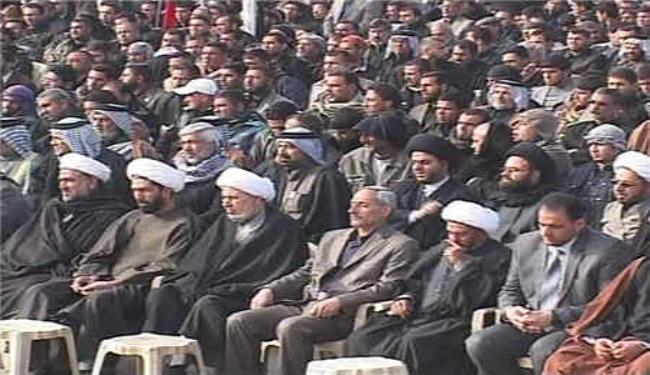 النجف تحتفل بذكرى الإنتفاضة الشعبية وخروج الاحتلال