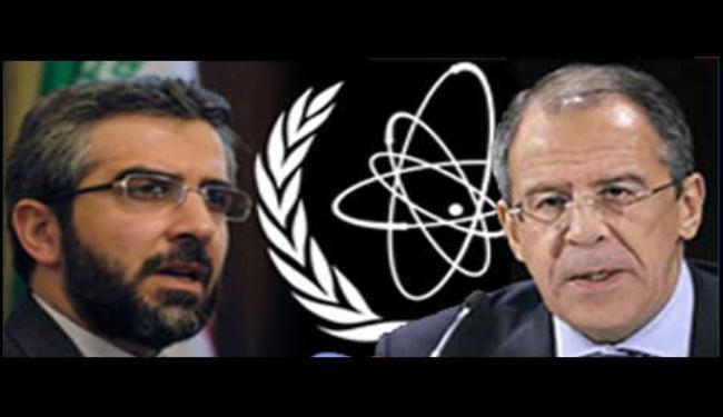 لافروف وباقري يبحثان مشروع 