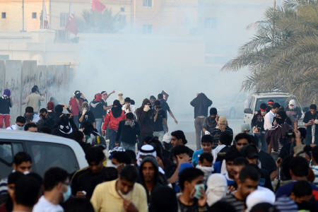 تظاهرات بحرینی‌ها ضد رژیم آل خلیفه
