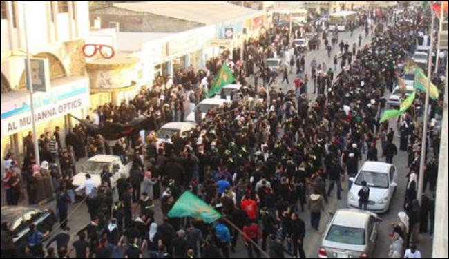 القطيف بالسعودية تشهد مسيرات الوفاء للشهداء