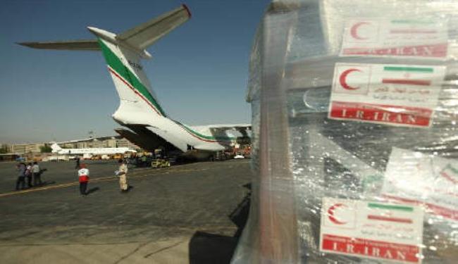 ارسال ثامن شحنة مساعدات ايرانية لمنکوبي زلزال ترکيا