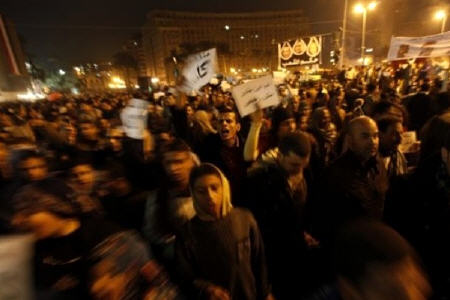 تظاهرات مصری‌ها ضد حکومت نظامیان