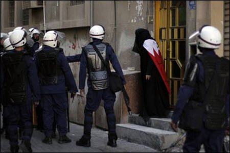 اعتراف آمریکا به حمایت امنیتی از رژیم بحرین