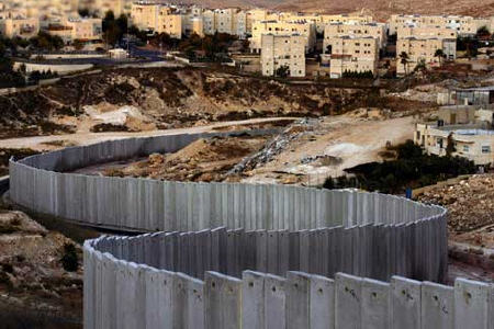 اسرائیل دیوار حائل را مرز می‌داند