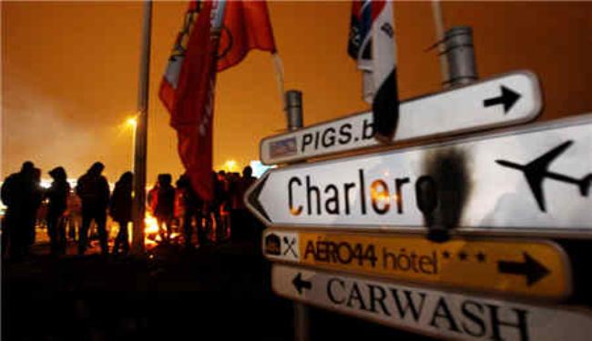 إضراب عام في بلجيكا تنديداً بالتقشف الحكومي