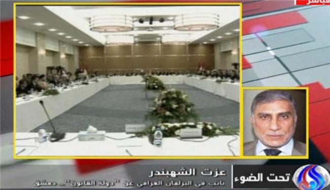الشهبندر: عودة العراقية الى البرلمان خطوة صائبة