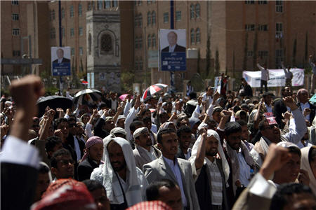 تلاش برای تأثیرگذاری بر انقلاب یمن از طریق انتخابات