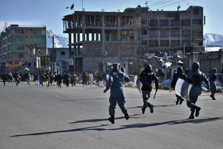 کشته شدن 2آمریکایی به دست پلیس افغانستان