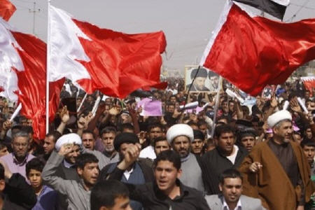 عراقیها درحمایت از مردم بحرین راهپیمایی کردند