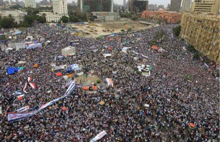 اعتراض مردم مصر به دخالت‌های عربستان