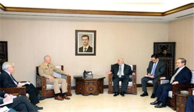 المعلم يؤكد اهمية نقل الواقع السوري بعيداً عن التسييس