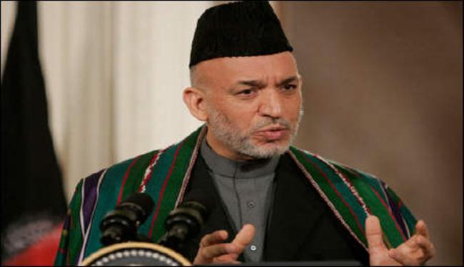 كرزاي يهدد اميركا بتجميد اتفاق الشراكة معها