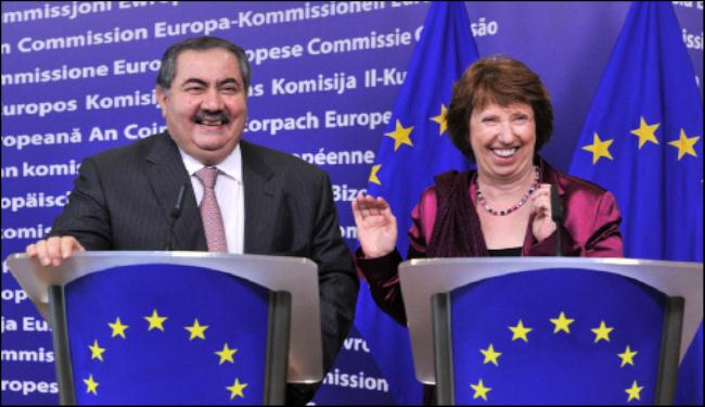 اشتون تعرب عن املها بنجاح محادثات بغداد القادمة