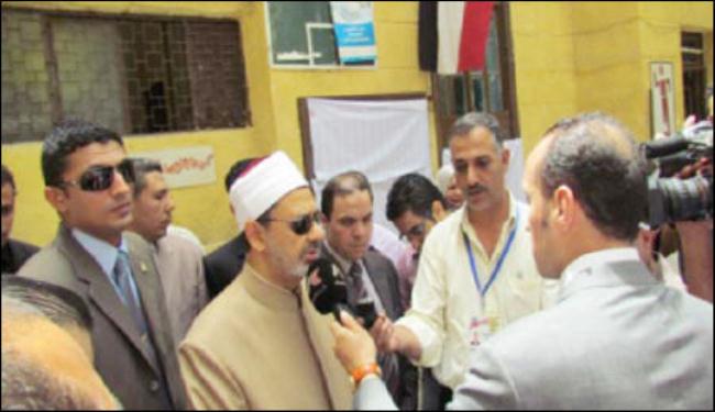 شيخ الازهر: عدم المشاركة بالانتخابات حرام شرعا