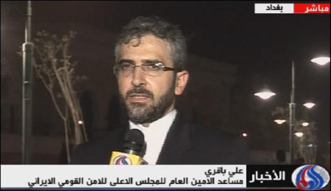 باقري: مساعدو الوفود سيتواصلون تحضيرا لجولة موسكو