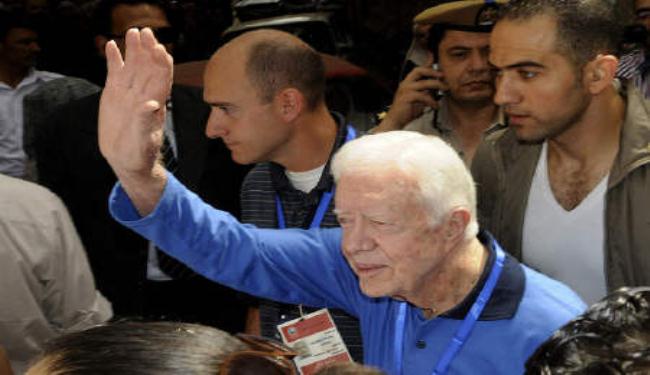 كارتر ينتقد الانحياز الأميركي 