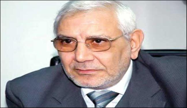 ابو الفتوح: سنقف صفا واحدا ضد رموز الفساد في جولة الاعادة 