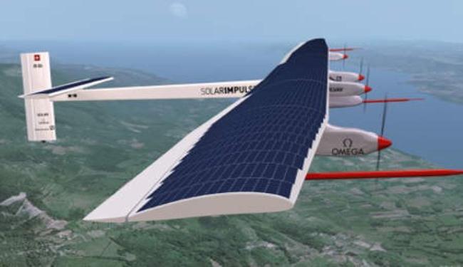 لأول مرة: طائرة تعمل بالطاقة الشمسية تكمل رحلة بين قارتين