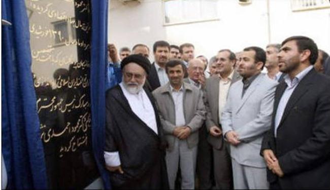احمدي نجاد يفتتح مشاريع اقتصادية في كرمانشاه