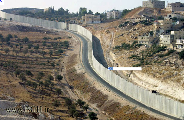 صهیونیست ها درمرز اردن دیوار می سازند