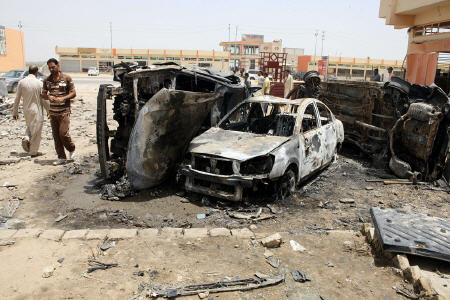 انفجار در مسیر زائران شیعه در عراق