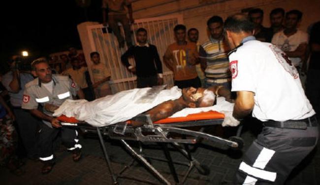 جرح خمسة فلسطينين في قصف اسرائيلي على قطاع غزة