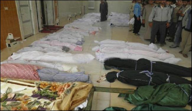 مقتل 26 مدنيا برصاص مسلحين في شمالي سوريا 