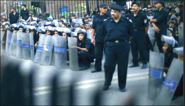 انتشار امني مكثف بالقاهرة و