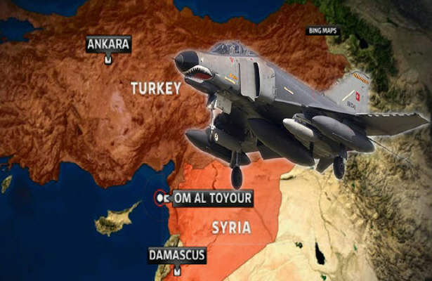 پشت پرده سرنگونی اف4 ترکیه توسط سوریه