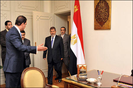 حزب الوفد مصر از مرسي حمایت كرد