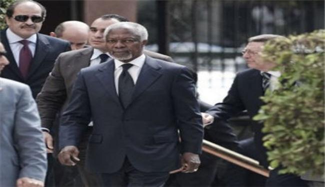 وصول كوفي انان الى ايران