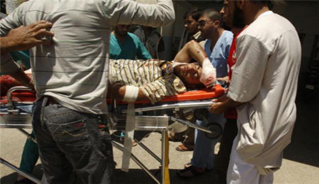 شهيد و5 جرحى جراء العدوان الاسرائيلي على غزة