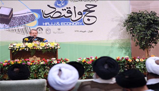 لاريجاني يدعو الى ارساء علاقات جيدة بين ايران والسعودية