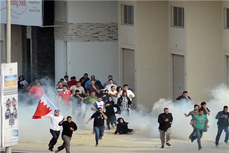 محاصره شهرها قبل از آغاز تظاهرات مردم بحرین