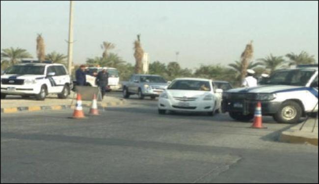 الامن البحريني يحصار المدن لمنع مسيرات التضامن مع القطيف