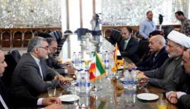 بروجردي يؤكد رغبة طهران بتعزيز العلاقات مع بغداد