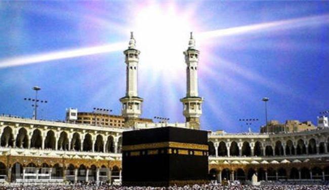 الشمس والقمر يتعامدان على الكعبة المشرفة الأحد