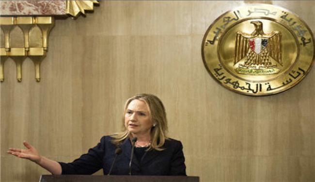 كلينتون تدعو مرسي لاحترام معاهدة كامب دايفيد