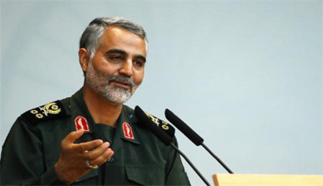 اللواء سليماني : الاقتدار الصاروخي الإيراني أذهل الاعداء