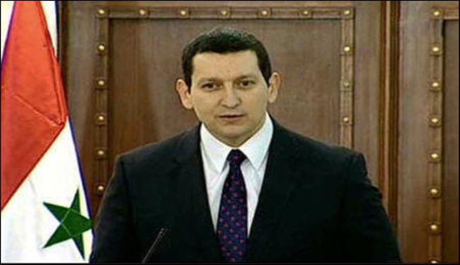 سوريا تؤكد أنها لن تستخدم الاسلحة الكيمياوية خلال الأزمة الحالية