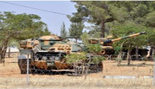 حشود عسكرية تركية باتجاه الحدود مع سوريا